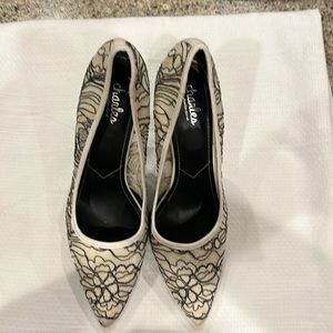 Charles by Charles David Lace Heels